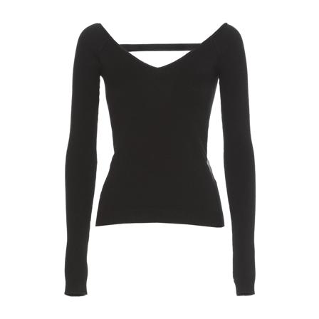 N21, N°21 Sweaters Czarny Czarny, Kobieta, Rozmiar: S