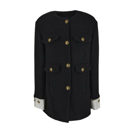 Pinko, Carolina Jacket Zwart, Dames, Maat:M