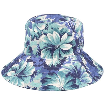 Herschel - Blu bucket Cappello - Maude Sun Hat Floral Tapestry Bucket @ Hatstore