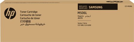 HP CLT-M506L magenta originaltonerkassett med hög kapacitet, 191628429189