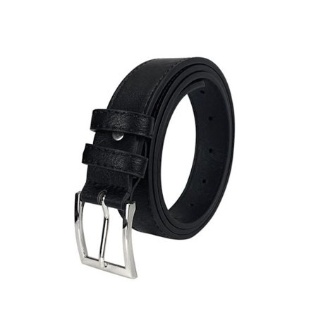 Harajuku läderbälte fyrkantsnål Spänne Midjeband tunn midja