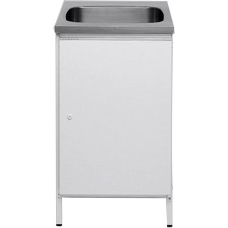 Contura CAB 5 Vaskebenk hvit, med oppbevaringsskap, Vaskerom