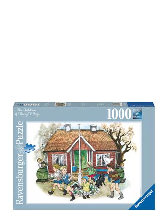 Barnen I Bullerbyn 1000P Toys Puzzles And Games Puzzles Classic Puzzles Multi/mønstret Ravensburger