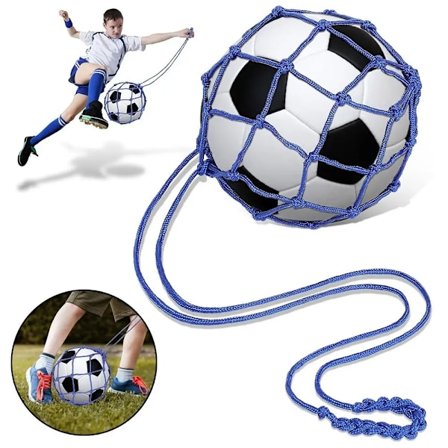 Flere farger Fotball Kick Trener Trening Utstyr Nylon Solo Fotball Kick verktøy