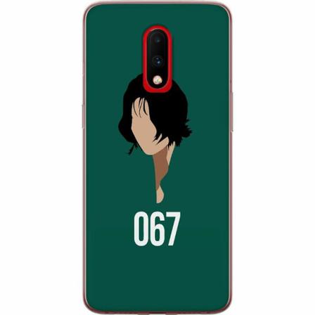 Oneplus 7 Genomskinligt Skal Squid Game