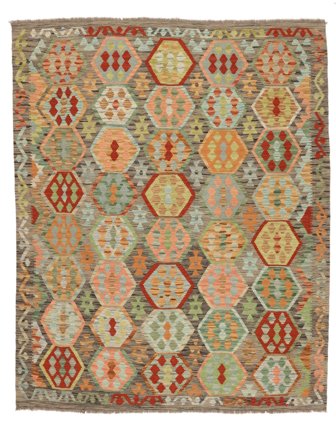 Kelim Afghan Old Style Teppe 194X237 Ull