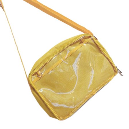 Naisten läpinäkyvä olkalaukku JK Small-Pain -laukku japanilaiseen tyyliin, olkalaukku tytöille, söpö sling bag, teinien crossbody-laukku