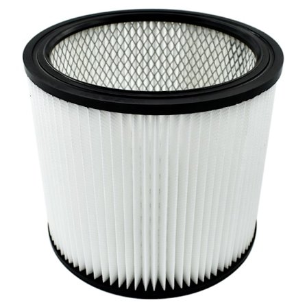 Cylindrisk lamellsilfilter för Shop-Vac dammsugare, tvättbar