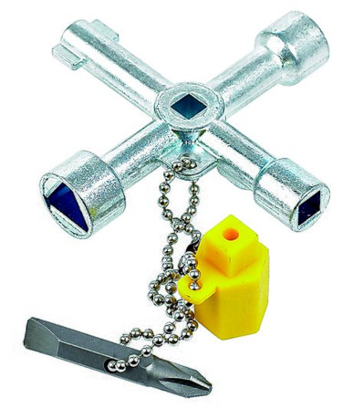 IRONSIDE APPARATSKAPSNØKKEL MED BITS