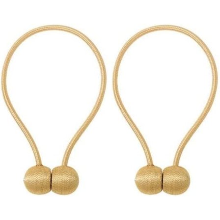 2-pakks Magnetiske Gardinbånd, Gardin Klips Snordybbel, Europeisk Gardin Spenne, Hjemmeinnredning Magnetisk Spenne