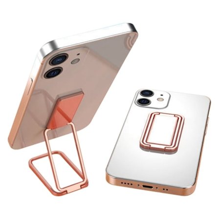 Universaali sinkkiseos sormi rengas puhelin kiinnike - Ruusukulta