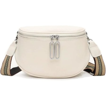 Damväskor i bananvitt, crossbody-väska, liten handväska