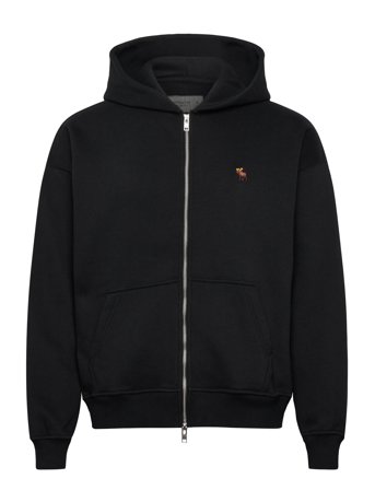Abercrombie & Fitch Icon Full Zip - Black - L