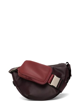 Rains Valera Shoulder Bag Mini W3 - Burgundy - ONE SIZE