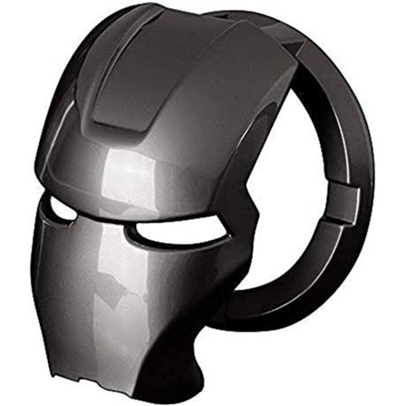 Iron Man Bilmotor Start/Stop Knap Dæksel Tilbehør 3D Dekorati