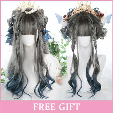 Syntetiska Peruker I Mitten Av Syntet Auburn Mjuk Syntetisk Peruk