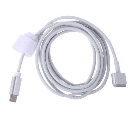 Nyt computertilbehør Type-C/ USB C til -Magsafe2 kabel 85W PD 1,8 meter hurtig opladningsledning L-tip oplader