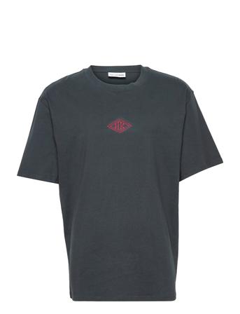 Boxy Tee Short Sleeve Blue HAN Kjøbenhavn Clothing