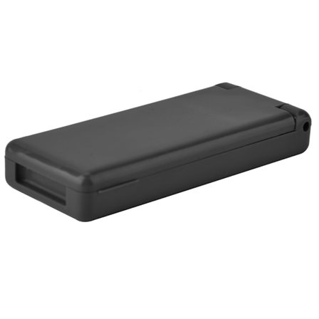 Børste til ballroomdansesko til latin salsa tango dans bærbar sort