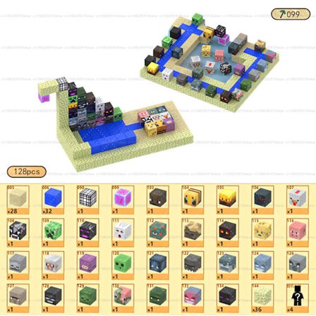 Magnetiske byggeklodser til børn 3+ | STEM Montessori Legetøj | DIY model magnetterninger