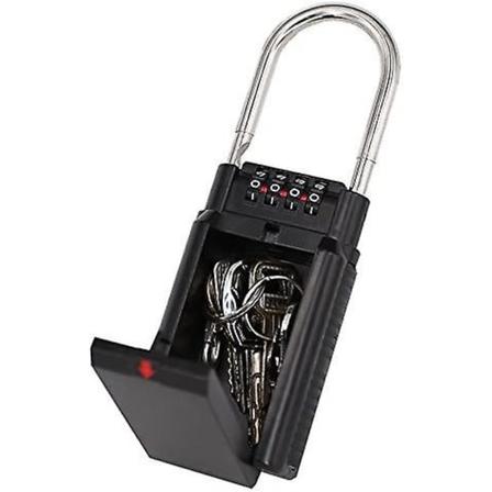 Lukituslaatikko avaimille, koodattu avainlaatikko, säilytysyhdistelmäturvallinen, suojattu säilytys tietyille pääsyavaimille, sopii ystäville ja 