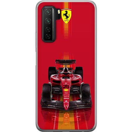 Yhteensopiva Puhelinkuori Huawei Huawei P40 lite 5G Ferrari Formula 1 -auto ikonisessa punaisessa muotoilussa urheilullisella tarkkuudella