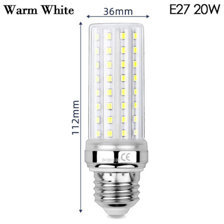 LED No Flicker WARM WHITEE27 20W E27 20W