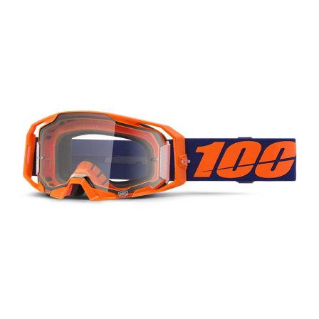 Crossbril 100% ARmatic Heldere Lens Neon/Oranje
