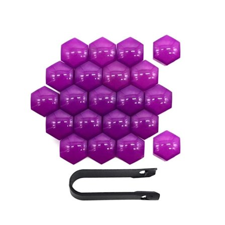 20 stk Hjulnavbolthetter Bilhjulmutter LILLA