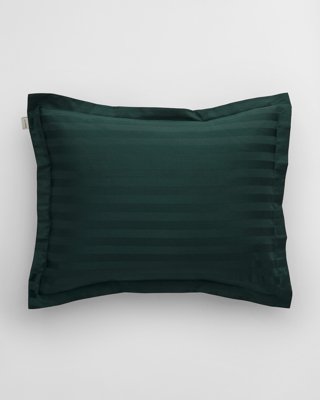 GANT - Stripete putetrekk i sateng 50x70cm og 70x100cm tartan green