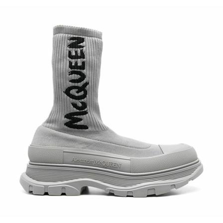 Alexander McQueen, Boots Szary, Mężczyzna, Rozmiar: 44 EU