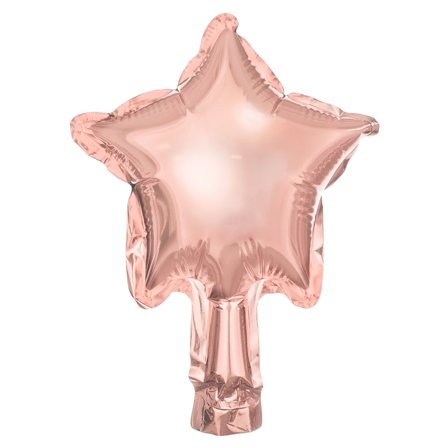 Folioilmapallot Tähti Ruusukulta Pienet 25 kpl