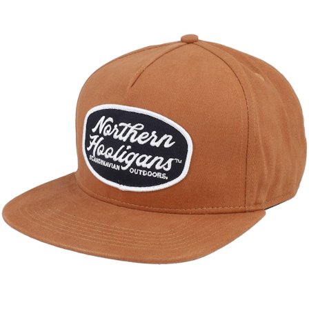 Northern Hooligans - Brun snapback Kasket - Scandinavian Outdoors Cap Brownish Snapback @ Hatstore