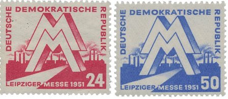 DDR 1951 - MICHEL 282-283 - Postfrisk