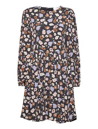 Slfheri Ls Aop Short Dress B Blue Selected Femme