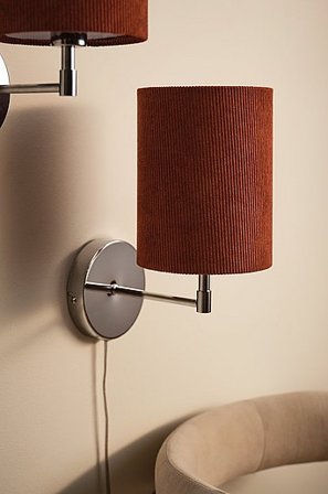 SETH wandlamp 2-pak bruin/krom - Koop Wandlampen bij Jotex