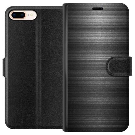 Apple iPhone 8 Plus Lommeboketui Børstet Metalle
