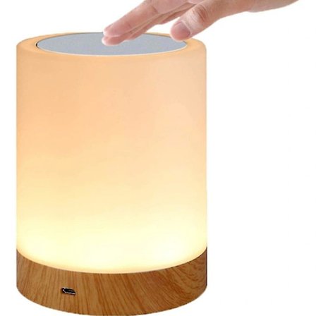 LED Touch-lampa för sovrum, vardagsrum, kontor - sänglampa