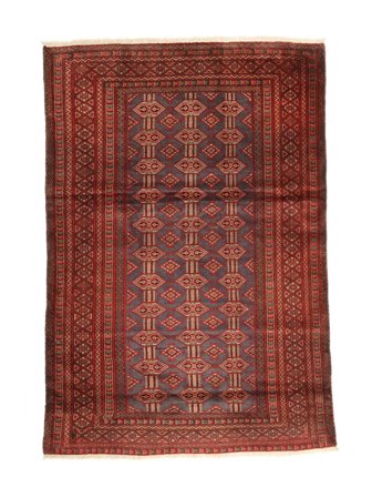 Itämainen Beluch Matot Matto 122X177 Tummanpunainen/Musta Villa, Persia