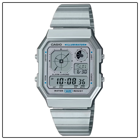 Casio Vintage Collection A130We-7Aef Silver