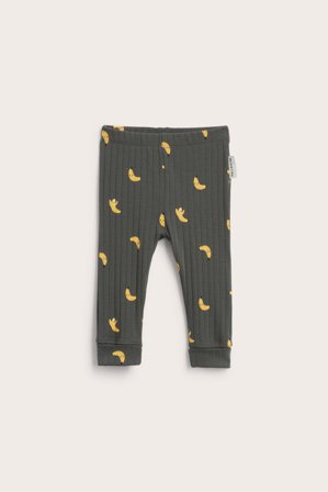 Kappahl | Ribbade leggings Svart 56 | Svart