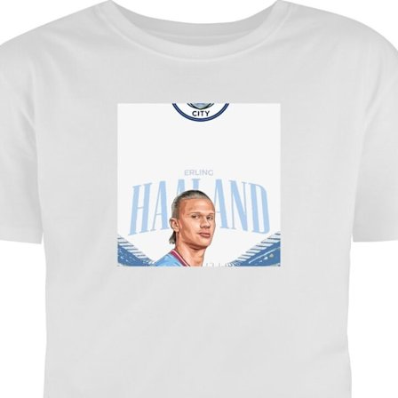 Børne T-shirt Erling Haaland