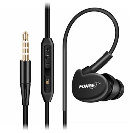 FONGE Sport In-ear Hörlurar med Mic (Earphone)