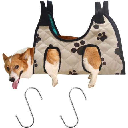 1 Lemmikkien riippumato, 2 metallisella soljella, Lemmikkien riippumato, Yleinen riippumato koirille ja kissanpennuille, Hoito-riippumato pennuille ja