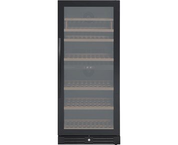 Scandomestic SV104B - Vinkyl med plats för 90 flaskor och LED-belysning