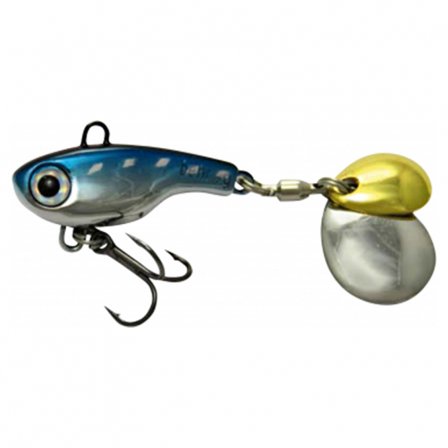 Trendex Rotation Jig, Double Spoon - Black/Blue/Metallic Silver