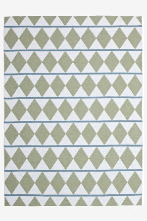 Horredsmattan - Plastteppe Zigge 150x200 cm - Grønn - Plasttepper - 150X200 - Fra Homeroom