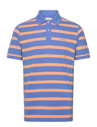 GANT Striped Polo - Blue - XXXXL