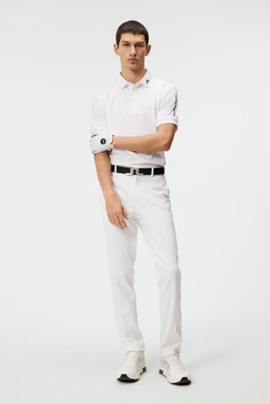 J.Lindeberg - Golf - Tour Tech Reg Fit Golf Polo - White - Man - XL