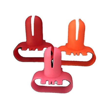 Bryllupstilbehør Hurtige Balloner Knotter Knude Binding Ballon Slips Party Værktøjer. (rød+gul+pink3stk)